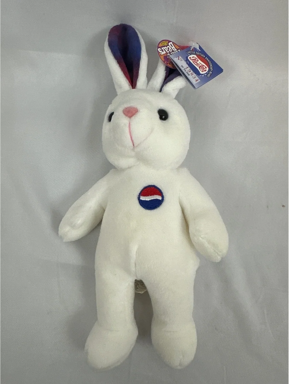 Set of 4 Pepsi Collectible Plush Bears and Bunny